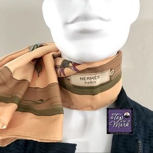 HERMÈS LES OISEAUX DES CHAMPS ET DES BOIS 90cm